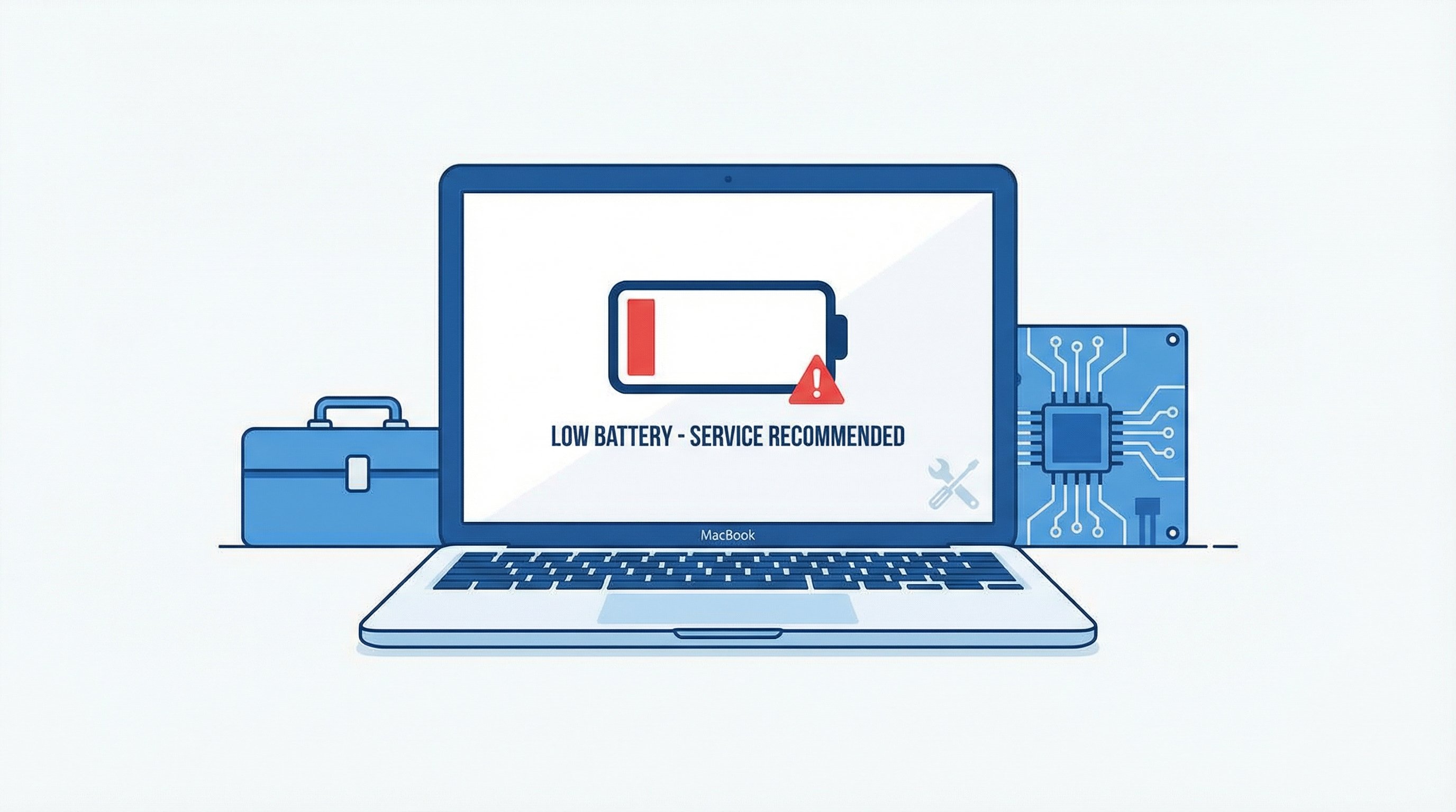 5 signes que la batterie de votre MacBook doit être remplacée | MontPC Haute-Savoie