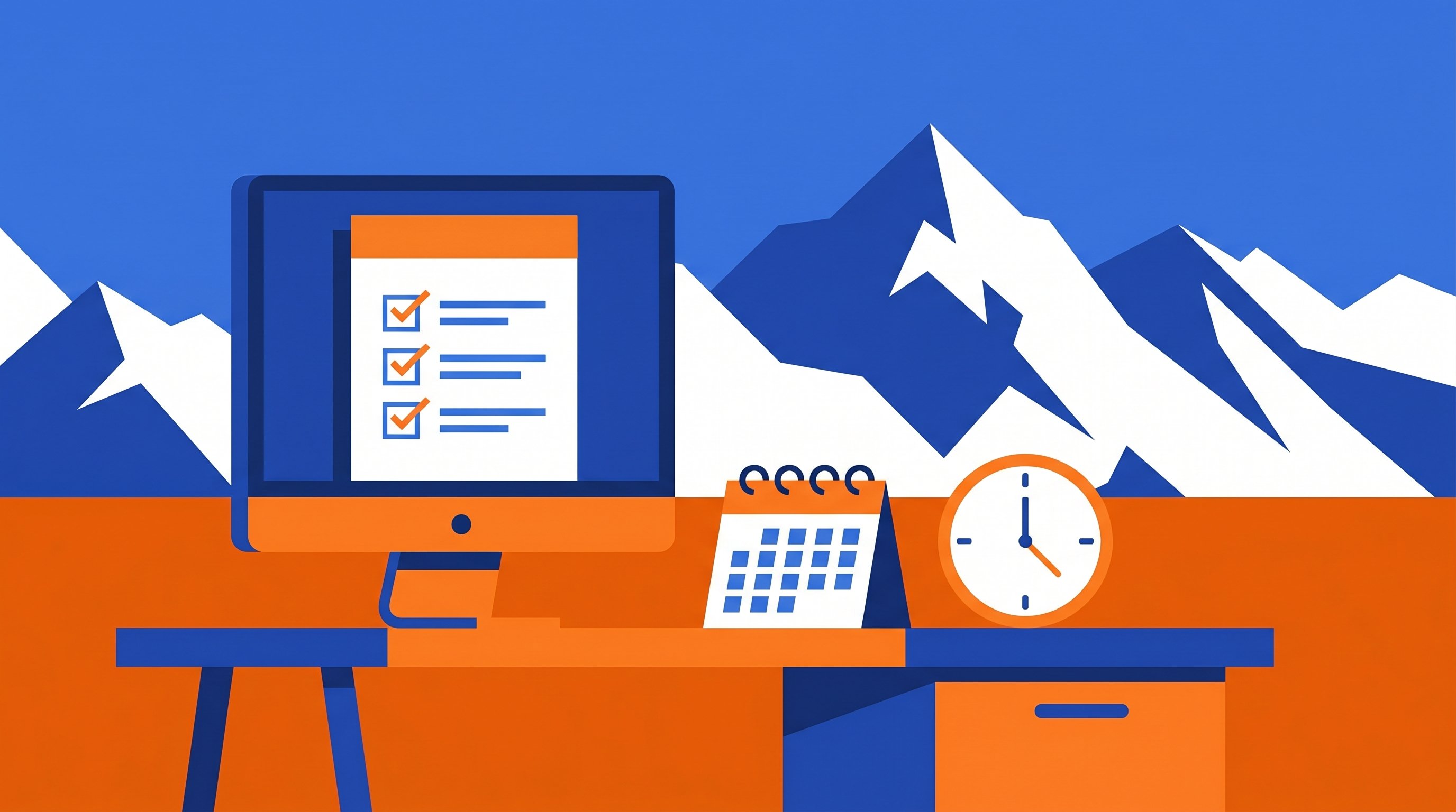 Illustration de l'article Entreprise: Check-list digitale avant la haute saison en montagne