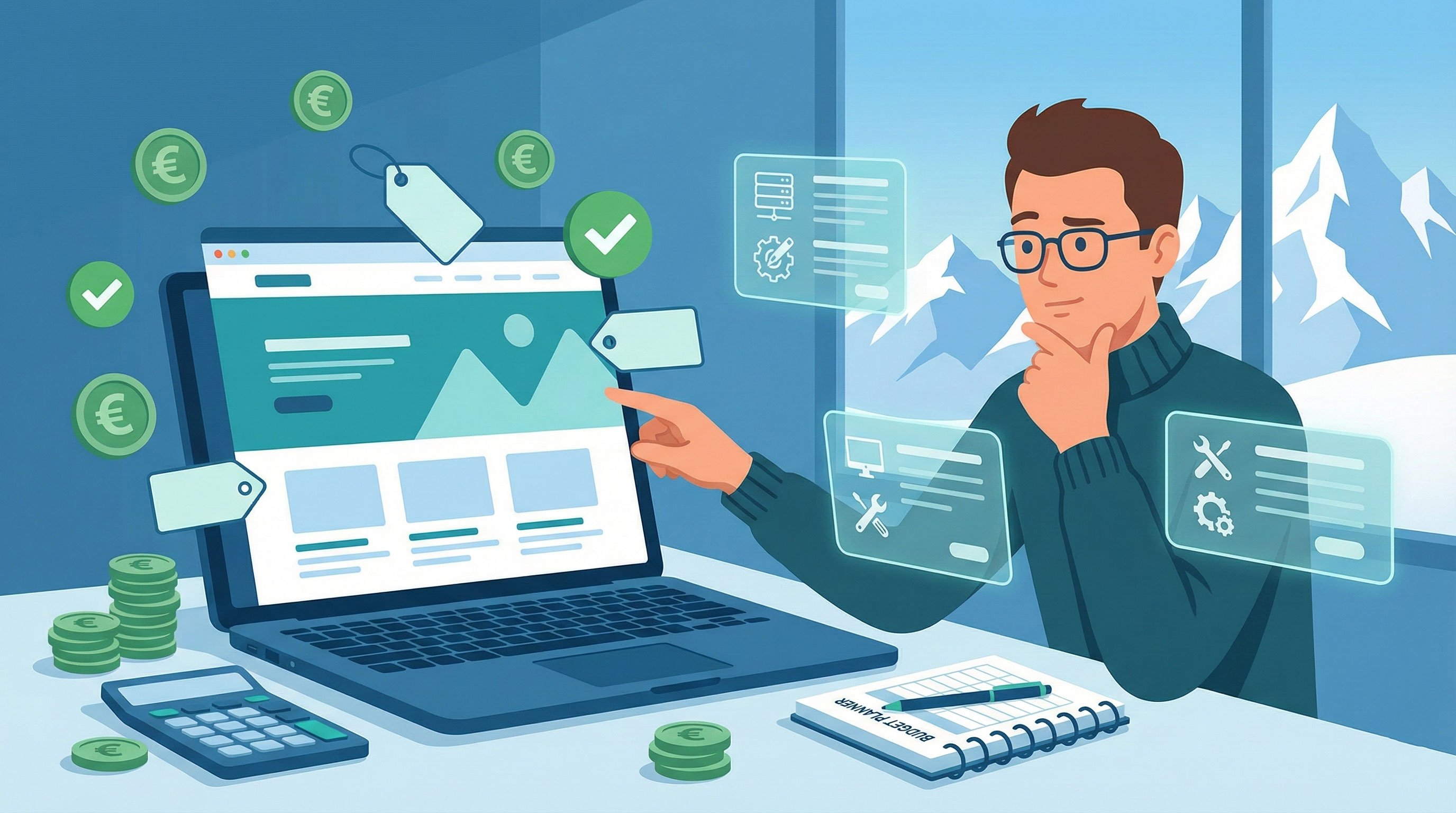 Combien Coûte un Site Internet en 2026 : Tarifs Réels et Ce Qui Les Justifie | MontPC Haute-Savoie