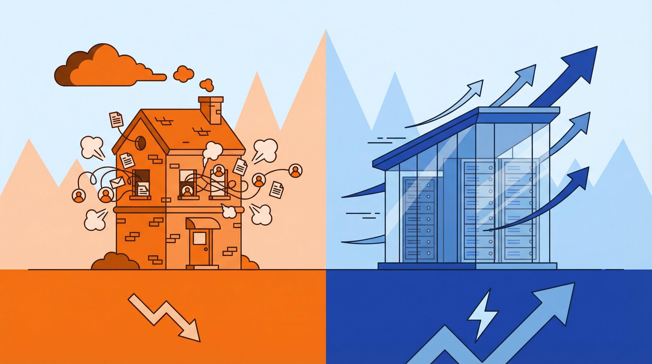 Hébergement web pas cher vs pro : le vrai coût pour votre business | MontPC Haute-Savoie