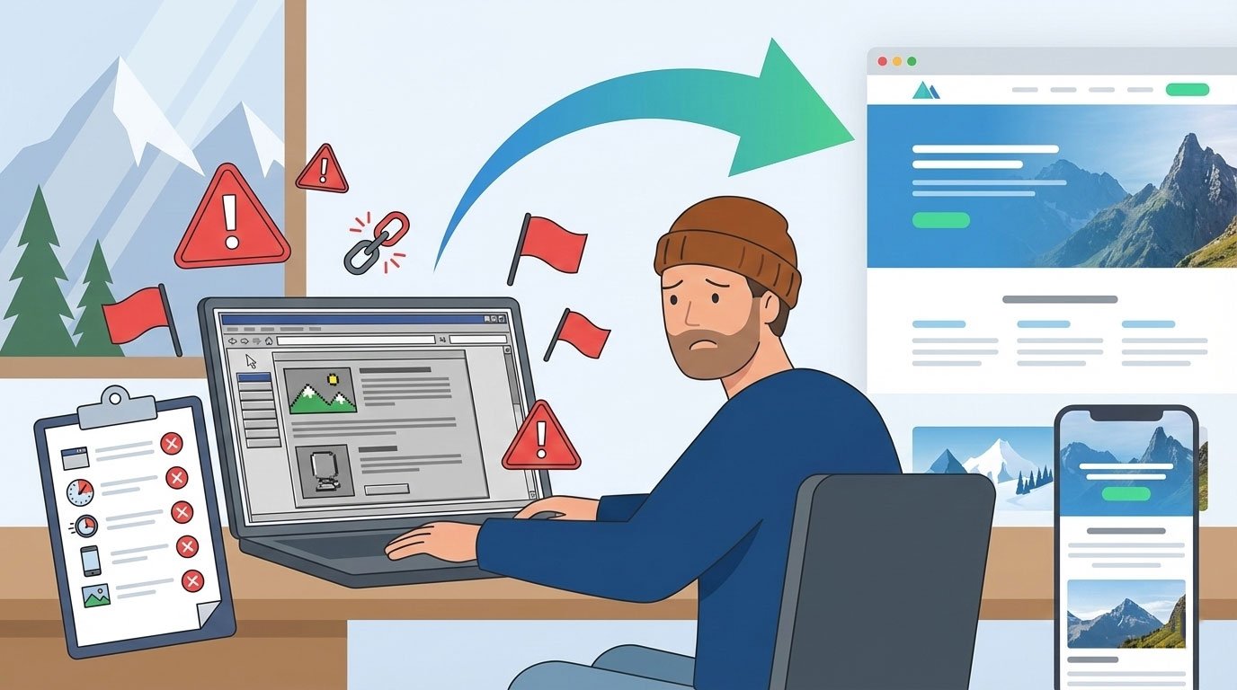 5 Signes Que Votre Site Internet a Besoin d'Une Refonte | MontPC Haute-Savoie