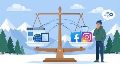 Site Internet ou Réseaux Sociaux : Faut-il Choisir ? Le Guide Pour TPE