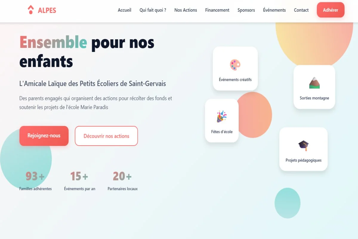 ALPES Marie Paradis - Association Parents d'Élèves Saint-Gervais