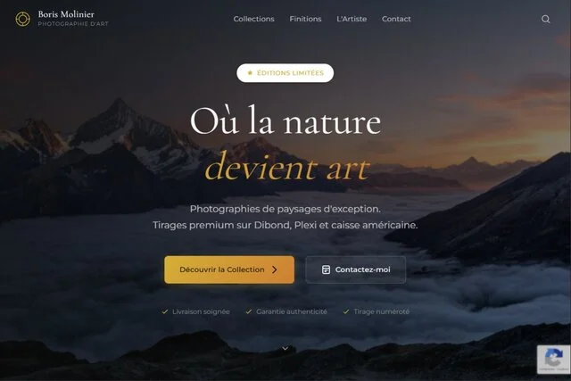 Boris Molinier Photography - Galerie E-commerce