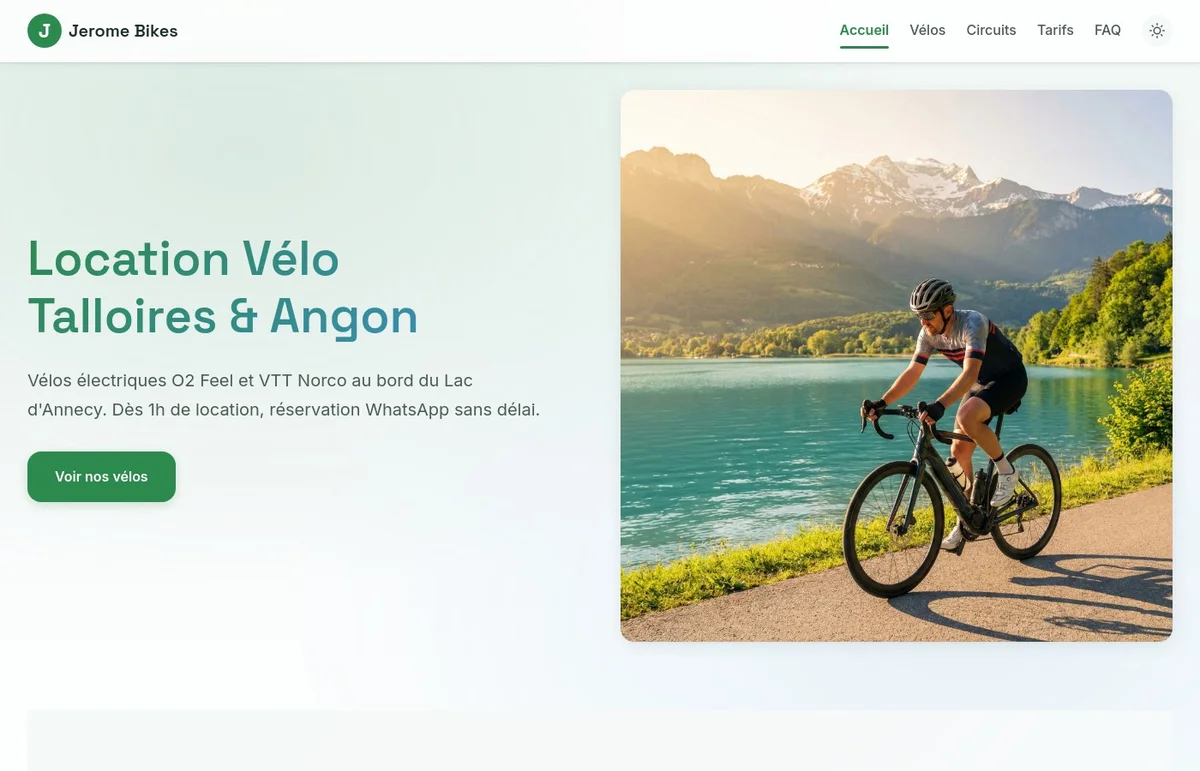 Jerome Bikes - Location Vélos Lac d'Annecy