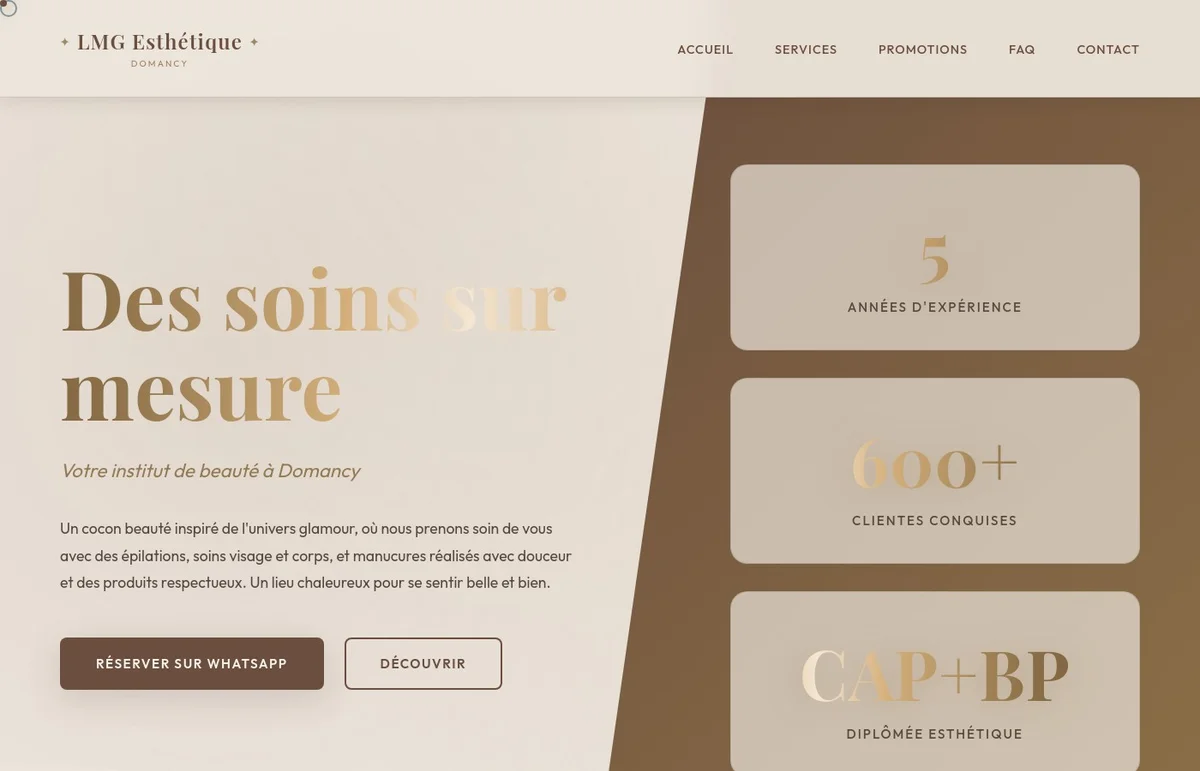 LMG Esthétique - Institut de beauté Domancy