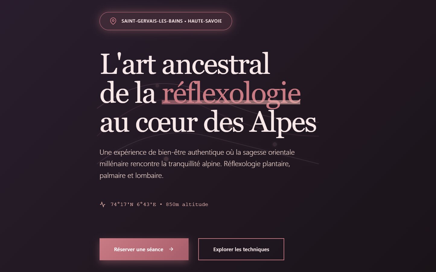 Réflexologie Alpine - L'art ancestral